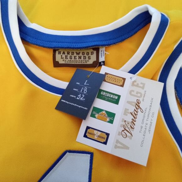 Hardwood Legends Joe Dumars McNee State Cowboys 1981-1985 Jersey Large - Picture 6 of 6